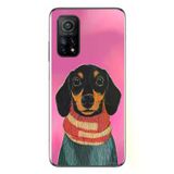 Xiaomi Mi 10 T Uyumlu Sevimli Siyah Köpek Baskılı Silikon Kılıf