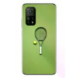 Xiaomi Mi 10 T Uyumlu Tenis Raketi Baskılı Silikon Kılıf