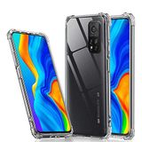 Xiaomi Mi 10T Pro 5G İle Uyumlu Kılıf Nitro Anti Shock Darbe Emici Köşe Korumalı Şeffaf Silikon Kapak