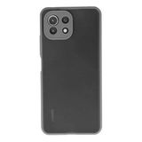 Xiaomi Mi 11 Lite Kılıf Montreal Silikon Kapak - GRI-(5796)