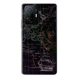 Xiaomi Mi 11 T-11 T Pro Uyumlu Denizci Dünya Haritası Baskılı Silikon Kılıf