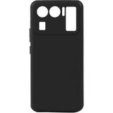 Xiaomi Mi 11 Ultra Kılıf Klfs Biye Silikon-Siyah