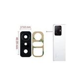 Xiaomi Mİ 11T Pro Arka Kamera Camı Lensi (Çıtasız Sade Cam)