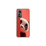 Xiaomi Mi 12 Lite Uyumlu Şeffaf Kılıf 4 Peluş Panda Tasarımlı