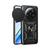 Xiaomi Mi 13 Ultra Kılıf Magnetik Standlı Kamera Korumalı Sürgülü Vega Kapak