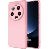 Xiaomi Mi 13 Ultra Kılıf Mnc Mara Laaakan Kapak-Pembe Açık