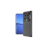 Xiaomi Mi 13 Ultra Kılıf Negro Karbon Görünümlü Silikon Kapak + Ekran Koruma 3449