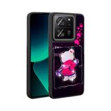 Xiaomi Mi 13t Pro Kılıf Parlayan Kabartmalı İkonik Figürlü Zore Amas Silikon Kapak
