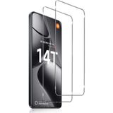 Xiaomi Mi 14T Pro - Mi 14T Uyumlu Ekran Koruyucu Cam Temperli Kırılmaz Şeffaf Ekran Camı Passifik HD