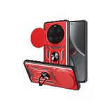 Xiaomi Mi 15 Ultra Kılıf Pars Lens Yüzüklü Silikon - Kırmızı