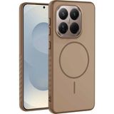Xiaomi Mi 15T Pro Uyumlu Kılıf Zebana Mono M-Safe Silikon Kılıf Desert Titanyum - Çöl Titanyum