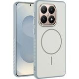 Xiaomi Mi 15T Uyumlu Kılıf Zebana Mono M-Safe Silikon Kılıf Gri