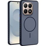Xiaomi Mi 15T Uyumlu Kılıf Zebana Mono M-Safe Silikon Kılıf Lacivert
