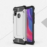 Xiaomi Mi 6X / Mİ A2 ile uyumlu Çİft Katman Koruyucu Crash Military Tank Kılıf - Gri