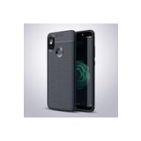 Xiaomi Mi 8 SE Kılıf Niss Deri Görünümlü Silikon Kapak + Ekran Koruma 6189