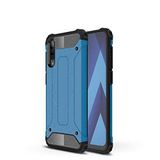 Xiaomi Mi 9 ile uyumlu Çİft Katman Koruyucu Crash Military Tank Kılıf - Mavi