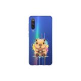 Xiaomi Mi 9 SE ile Uyumlu Splash Kapibara Tasarımlı Şeffaf Silikon Kılıf