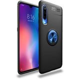 Xiaomi Mi 9 Se Kılıf Kamera Çıkıntılı Renkli Yüzüklü Standlı Mıknatıslı Kapak Ravel
