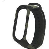 Xiaomi Mi Band 3 Ve 4 Akilli Bileklik Uyumlu Kordon Kamuflaj Desen