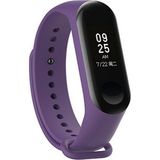 Xiaomi Mi Band 5 Akıllı Bileklik Silikon Kordon Kayış - Mor