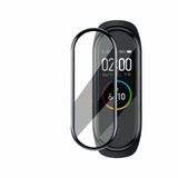 Xiaomi Mi Band 6 İle Uyumlu 5D Tam Kaplayan Kırılmaz Nano Ekran Koruyucu