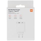 Xiaomi Mi EU Beyaz 33 W Type-A & Type-C Duvar Şarj Cihazı