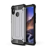 Xiaomi Mi Max 3 ile uyumlu Çİft Katman Koruyucu Crash Military Tank Kılıf - Rose Gold