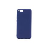 Xiaomi Mi Note 3 Kılıf Esnek ve Soft Silikon Kapak Lupsy Kapak - Midnight Blue