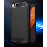 Xiaomi Mi Note 3 Kılıf Karbon Fiber Tasarım Silikon