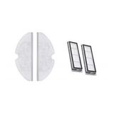 Xiaomi Mi Robot Vacuum Mop Essential 2 in 1 Robot Süpürge ve Paspas Aksesuar Seti 2 adet fiber mop bezi 2 adet hepa filtre