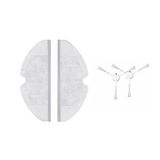 Xiaomi Mi Robot Vacuum Mop Essential 2 in 1 Robot Süpürge ve Paspas Aksesuar Seti 2 adet fiber mop bezi 2 adet yan fırça