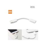 Xiaomi Mi Uyumlu Type C To 3.5Mm Kulaklık Çevirici Dönüştürücü beyaz