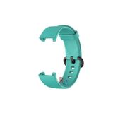 Xiaomi Mi Watch Lite 2 ile Uyumlu Klasik Silikon Kordon Akıllı Saat Bileklik Kordonu Turkuaz