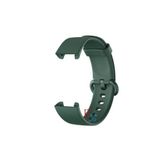 Xiaomi Mi Watch Lite ile Uyumlu Klasik Silikon Kordon Akıllı Saat Bileklik Kordonu Haki