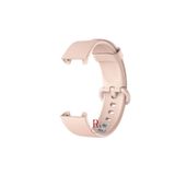 Xiaomi Mi Watch Lite ile Uyumlu Klasik Silikon Kordon Akıllı Saat Bileklik Kordonu Pembe