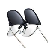 Xiaomi Mijia Gözlük Üstü Klipsli Polarize Güneş Gözlüğü 12G Hafif Miyop Gözlüğe Uyumlu Tak Çıkar Clip-On Uv Korumalı Tac Lens - Siyah