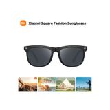 Xiaomi Mijia Square Polarize 14 Katmanlı Oar Kaplama Unisex Güneş Gözlüğü Hd Nylon Lens Siyah Çerçeve