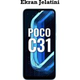 Xiaomi Poco C31 Uyumlu Ön Body Şeffaf Ultra Ekran Koruyucu Nano Jelatin