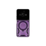 Xiaomi Poco C61 Kılıf Joy Lens Standlı Kapak - Mor