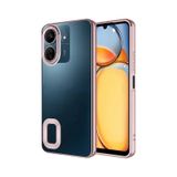 Xiaomi Poco C65 Kılıf Köşeleri Renkli Şeffaf Kamera Korumalı Silikon Luxury Kapak