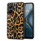 Xiaomi Poco C65 Uyumlu Kılıf Leopar Desenli Kapak Hlt-Leopar