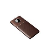 Xiaomi Poco F2 Pro Kılıf Negro Karbon Görünümlü Silikon Kapak + Ekran Koruma 4396