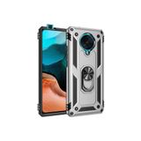 Xiaomi Poco F2 Pro Kılıf Vega Yüzüklü Standlı Tank Zırh Kapak + Ekran Koruma 6097