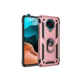 Xiaomi Poco F2 Pro Kılıf Vega Yüzüklü Standlı Tank Zırh Kapak + Ekran Koruma 6158