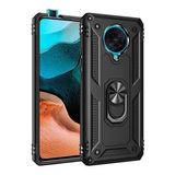 Xiaomi Poco F2 Pro Kılıf Yüzüklü Magnetic Antişok Korumalı Silikon Kapak