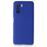 Xiaomi Poco F3 Kılıf First Silikon - Lacivert