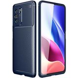 Xiaomi Poco F3 Kılıf Karbon Görünümlü Silikon Zipax-Zr-Negro