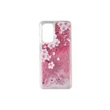Xiaomi Poco F3 Kılıf Marshmelo Simli Sıvılı Silikon Kapak + Ekran Koruma 3796