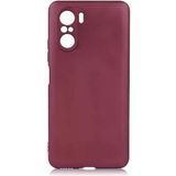 Xiaomi Poco F3 Kılıf Mnc Premier Silikon Kapak-Mürdüm