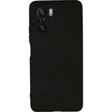 Xiaomi Poco F3 Kılıf Nano Içi Kadife Silikon - SIYAH-(5796)
